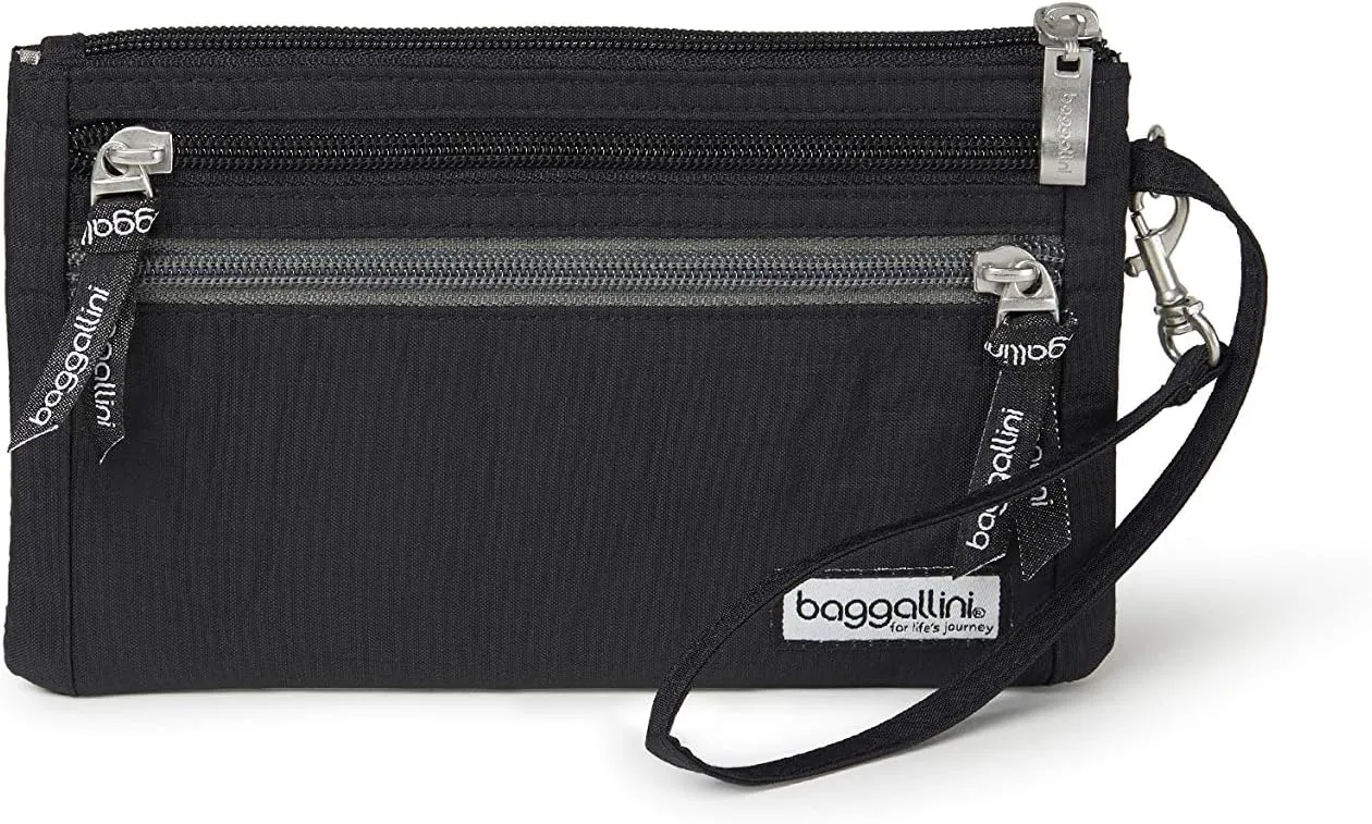 Baggallini Unisex-Adult (Luggage only) RFID Currency Organizer Travel Wallet