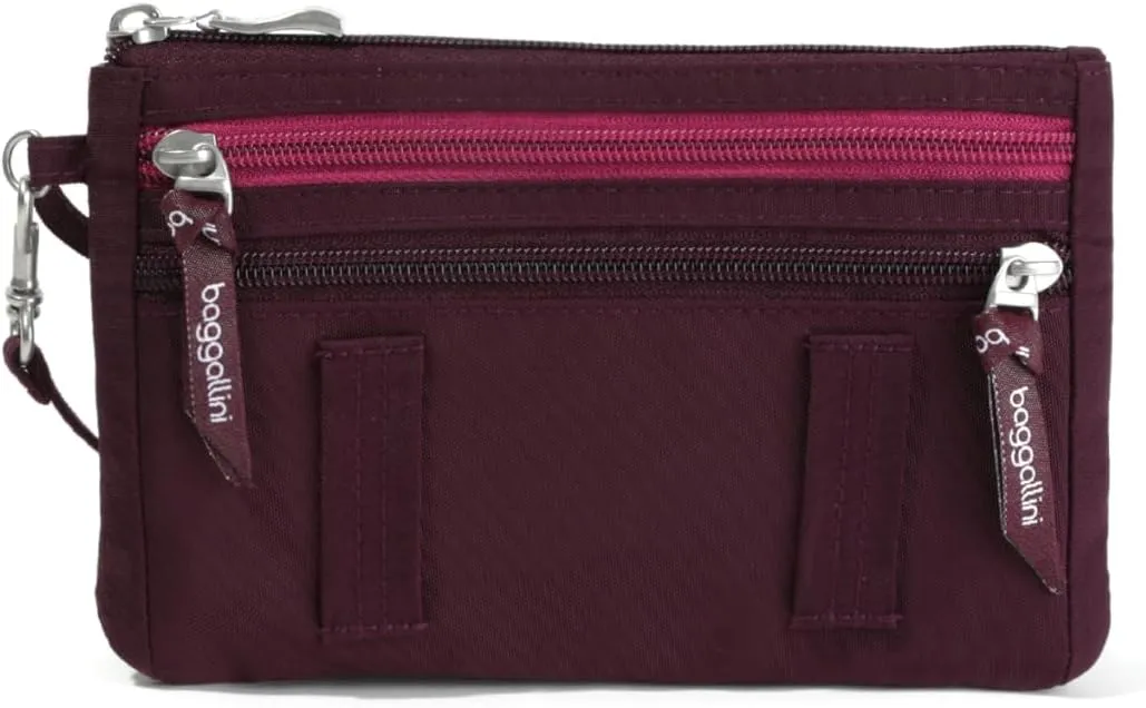 Baggallini Unisex-Adult (Luggage only) RFID Currency Organizer Travel Wallet
