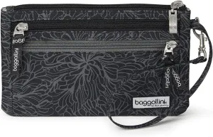 Baggallini Unisex-Adult (Luggage only) RFID Currency Organizer Travel Wallet
