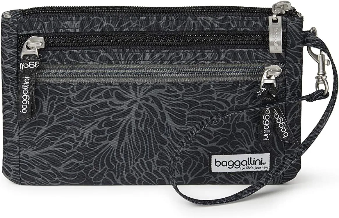 Baggallini Unisex-Adult (Luggage only) RFID Currency Organizer Travel Wallet