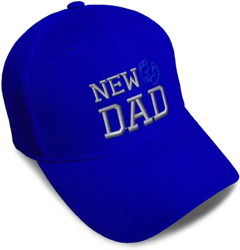 Baseball Caps for Men & Women Embroidered New Dad Boy Newborn Father Papa Ladies & Men Baseball Hats