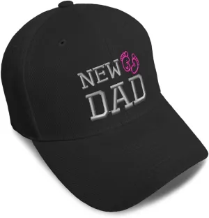 Baseball Caps for Men & Women Embroidered New Dad Girl Newborn Father Papa Ladies & Men Baseball Hats
