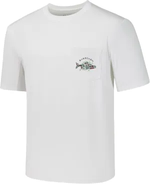 BASSDASH Men’s UPF 50  Fishing Graphic T-Shirts Pocket Short Sleeve Shirt Quick Dry UV Sun Protection Casual Outdoor FS46M