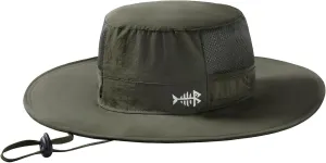 BASSDASH UPF 50  Fishing Sun Hat Water Resistant Unisex Wide Brim Bucket Boonie Hat for Hiking Camping Safari FH15
