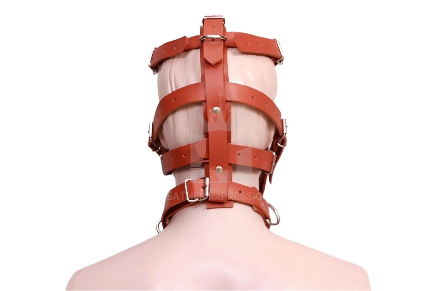 BDSM Muzzle With Bondage Head Harness