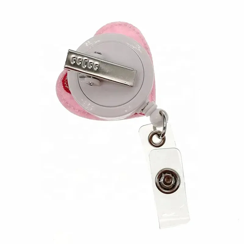 Be Mine Valentines Badge Reel/Keychain