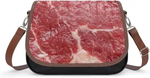 Beef Meat Women's Shoulder Bag, Handbag, Crossbody Bag