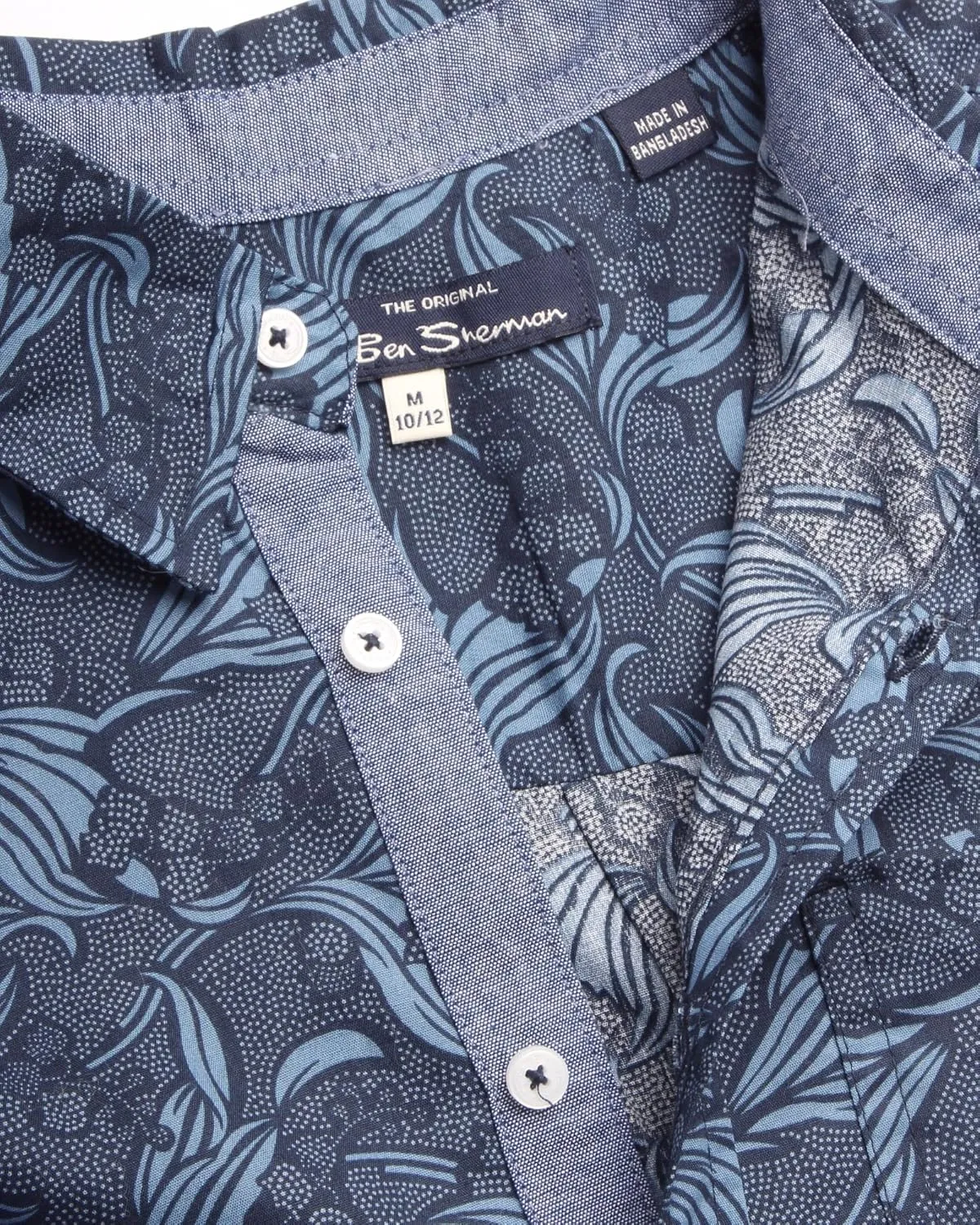 Ben Sherman Boys' Shirt - Casual Long Sleeve Button Down Collared Shirt (Size: 8-18)