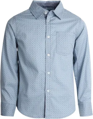 Ben Sherman Boys' Shirt - Casual Long Sleeve Button Down Collared Shirt (Size: 8-18)