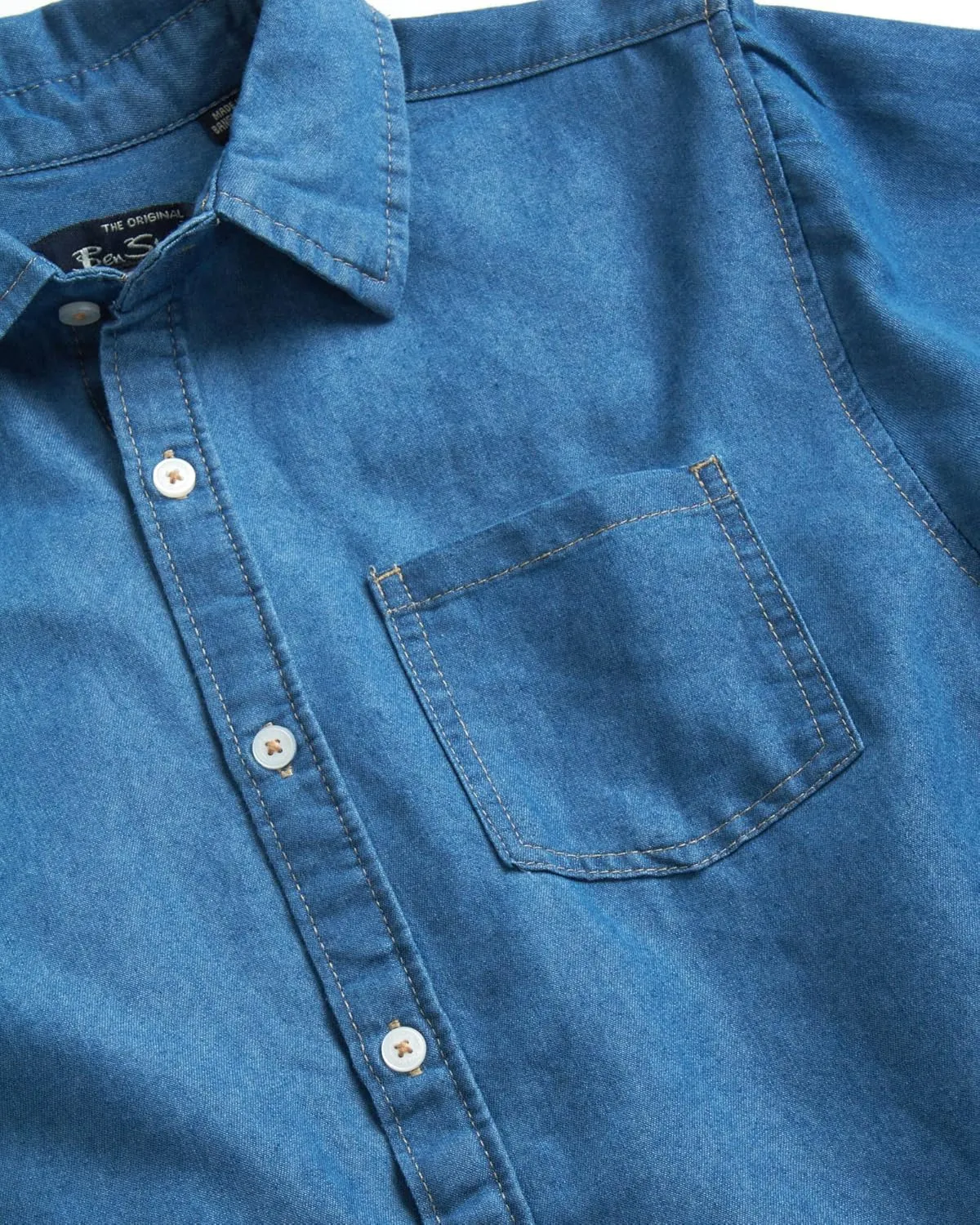 Ben Sherman Boys' Shirt - Casual Long Sleeve Button Down Collared Shirt (Size: 8-18)