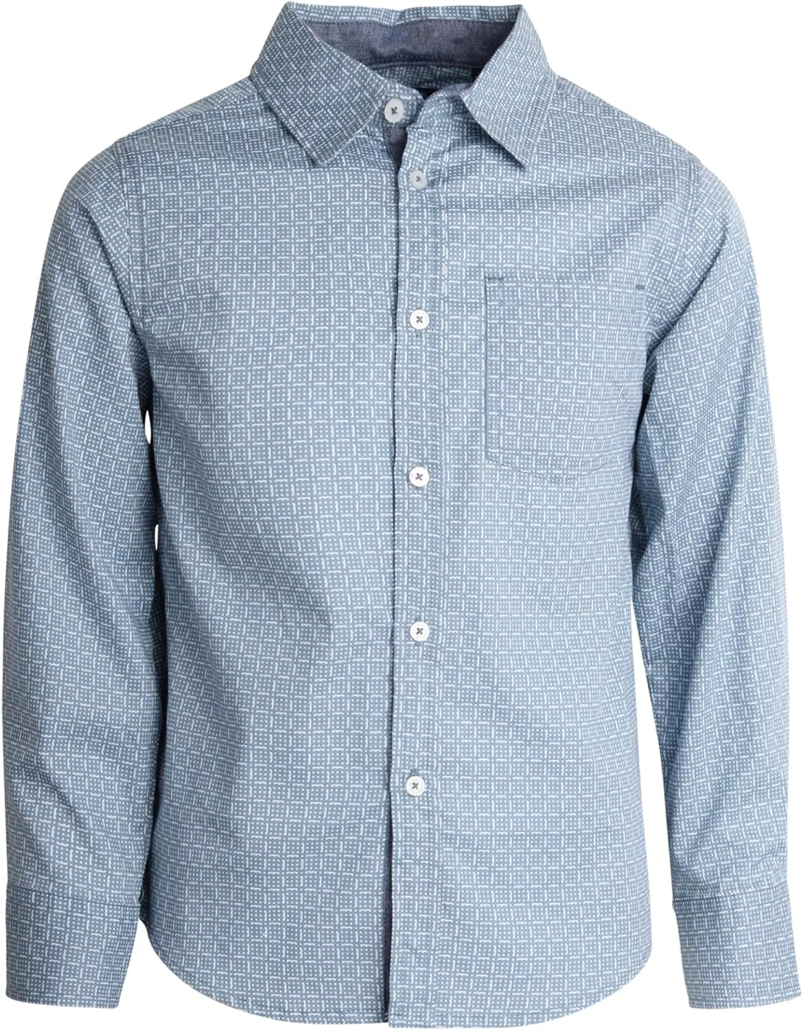 Ben Sherman Boys' Shirt - Casual Long Sleeve Button Down Collared Shirt (Size: 8-18)