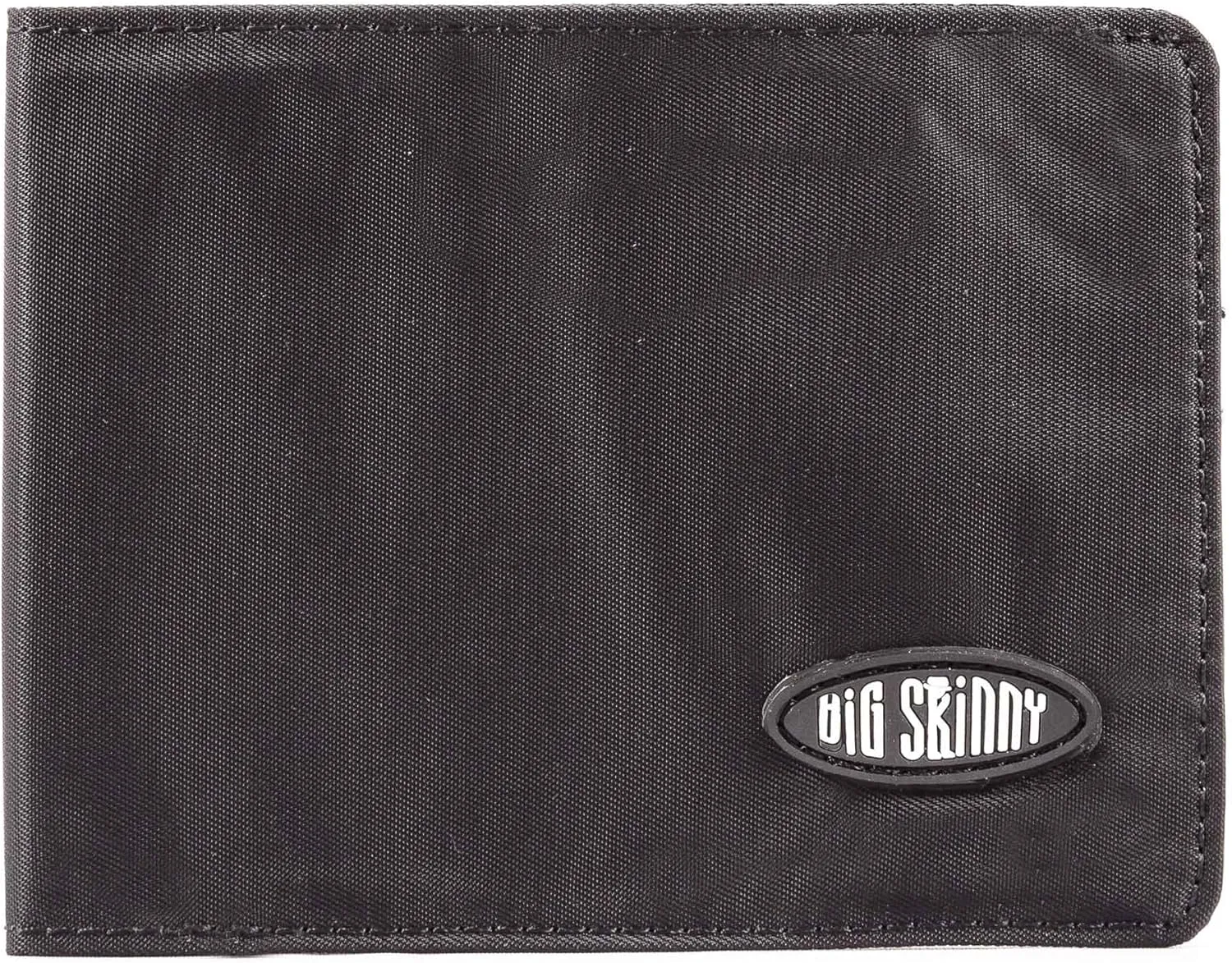 Big Skinny Men's Slimline Bi-Fold Slim Wallet, Holds Up to 25 Cards