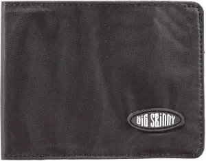 Big Skinny Men's Slimline Bi-Fold Slim Wallet, Holds Up to 25 Cards