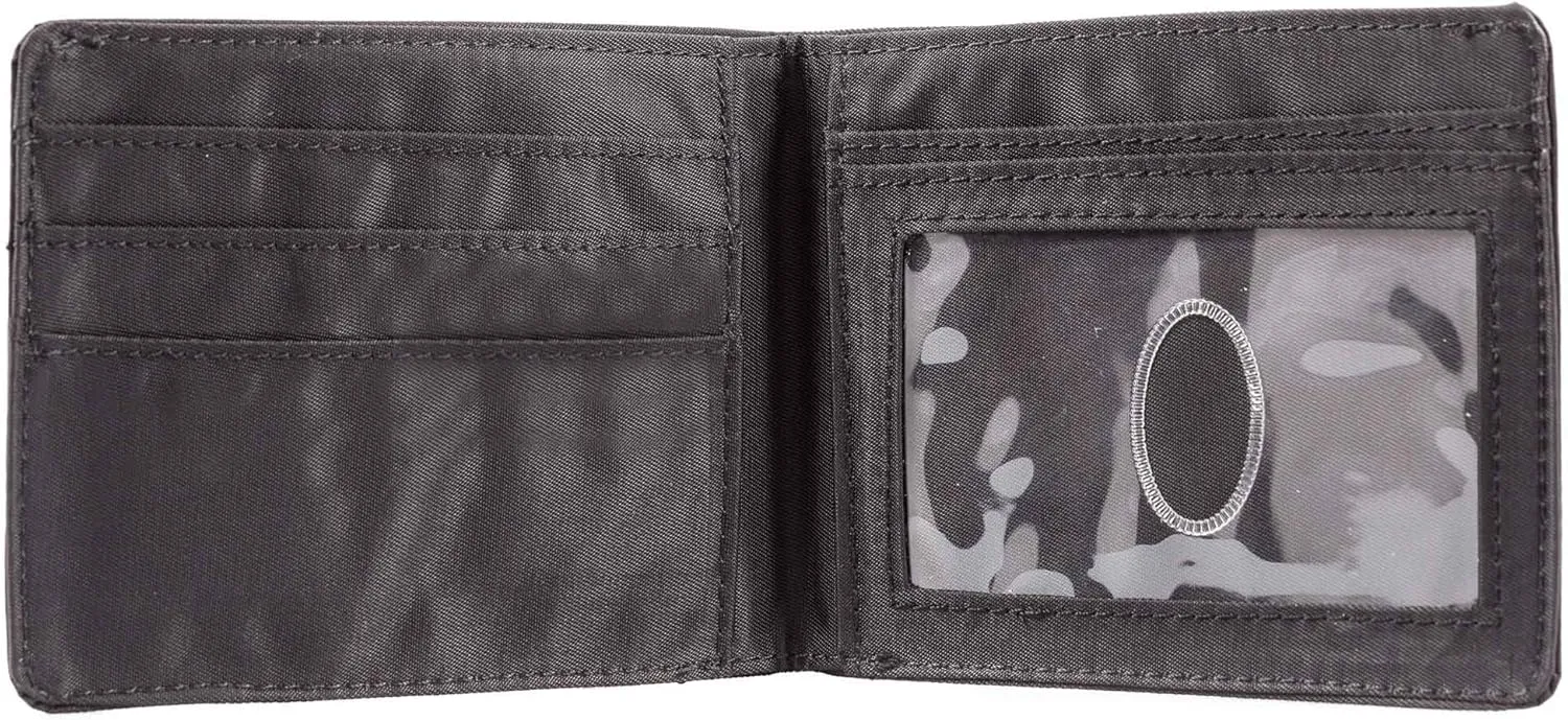 Big Skinny Men's Slimline Bi-Fold Slim Wallet, Holds Up to 25 Cards