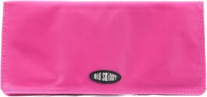 Big Skinny Women's Executive Bi-Fold Checkbook Slim Wallet, Holds Up to 40 Cards