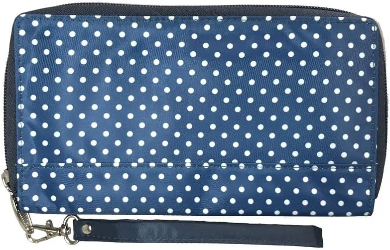Big Skinny Women's Panther Clutch Slim Wallet, Holds Up to 40 Cards