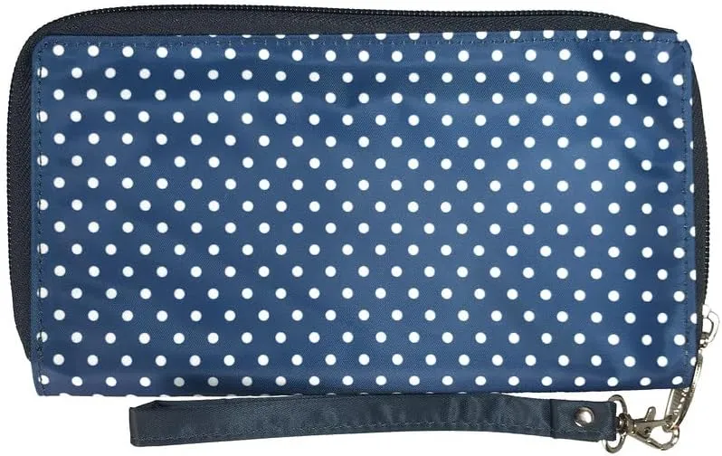 Big Skinny Women's Panther Clutch Slim Wallet, Holds Up to 40 Cards