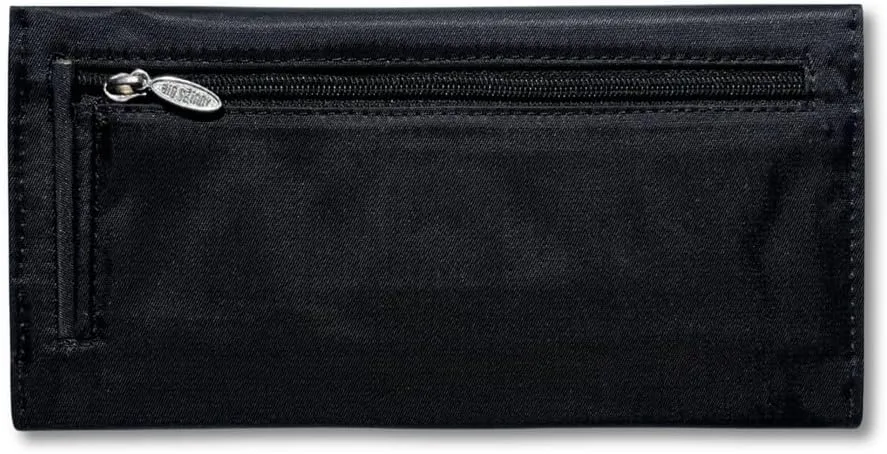 Big Skinny Women's Slimvelope Tri-Fold Checkbook Slim Wallet, Holds Up to 40 Cards