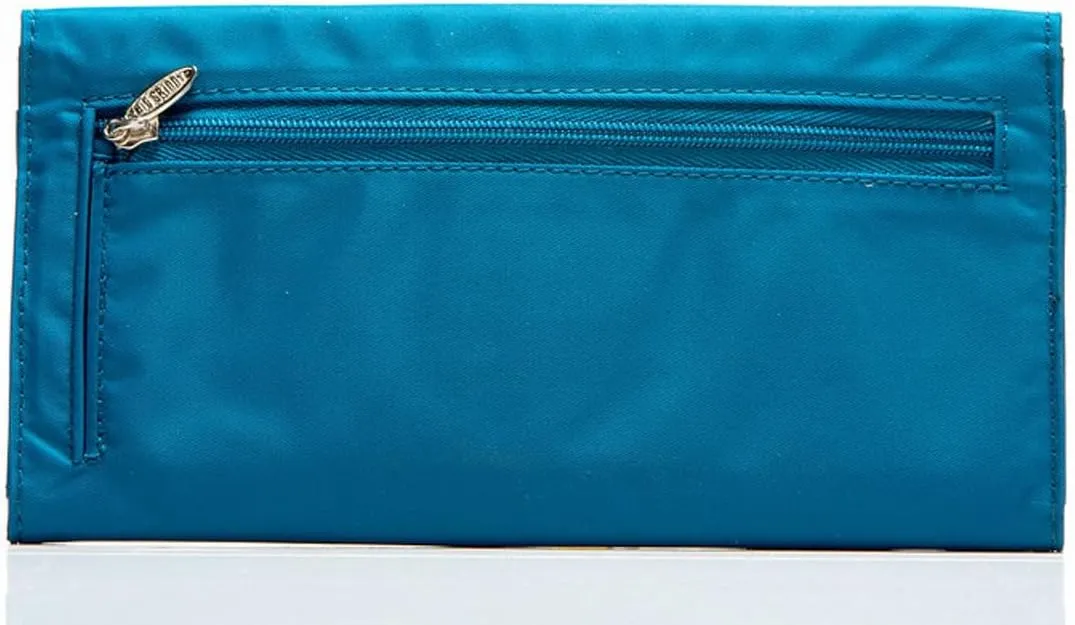Big Skinny Women's Slimvelope Tri-Fold Checkbook Slim Wallet, Holds Up to 40 Cards