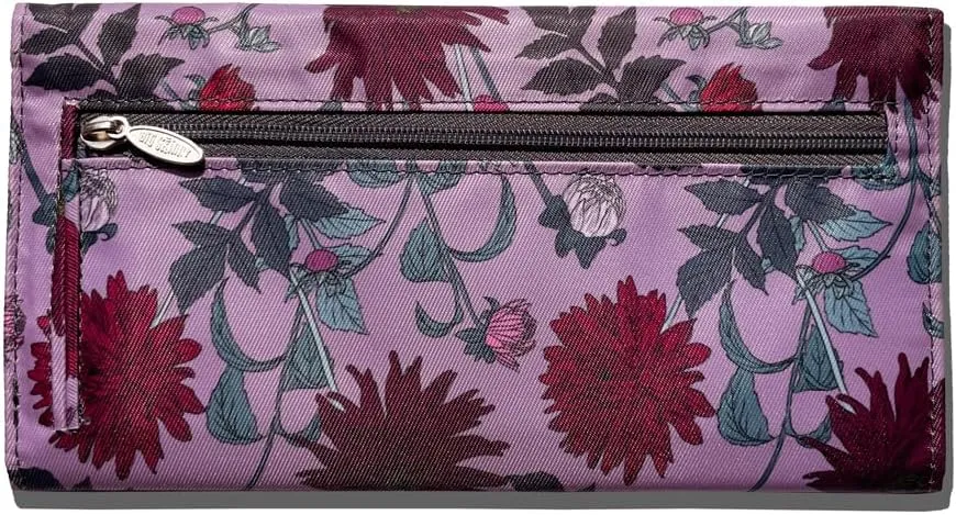 Big Skinny Women's Slimvelope Tri-Fold Checkbook Slim Wallet, Holds Up to 40 Cards