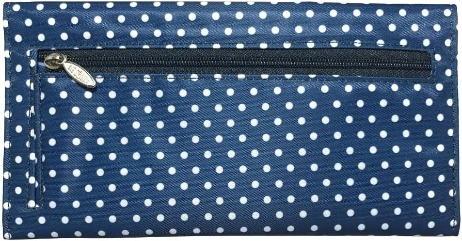 Big Skinny Women's Slimvelope Tri-Fold Checkbook Slim Wallet, Holds Up to 40 Cards