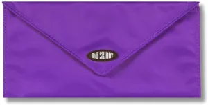 Big Skinny Women's Slimvelope Tri-Fold Checkbook Slim Wallet, Holds Up to 40 Cards