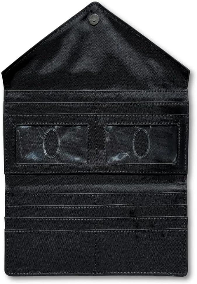 Big Skinny Women's Slimvelope Tri-Fold Checkbook Slim Wallet, Holds Up to 40 Cards