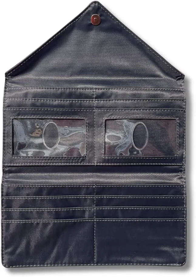 Big Skinny Women's Slimvelope Tri-Fold Checkbook Slim Wallet, Holds Up to 40 Cards
