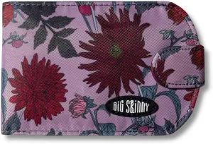 Big Skinny Women's Taxicat Bi-Fold Slim Wallet, Holds Up to 25 Cards
