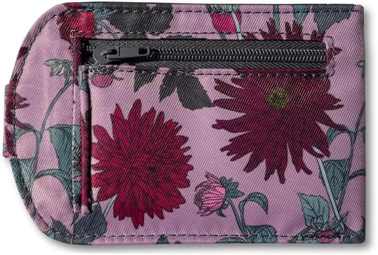 Big Skinny Women's Taxicat Bi-Fold Slim Wallet, Holds Up to 25 Cards
