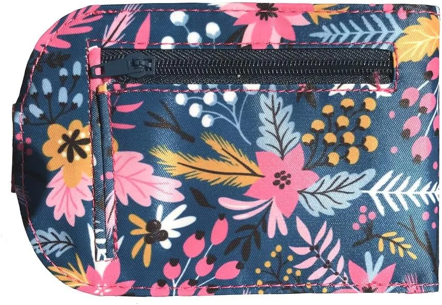 Big Skinny Women's Taxicat Bi-Fold Slim Wallet, Holds Up to 25 Cards