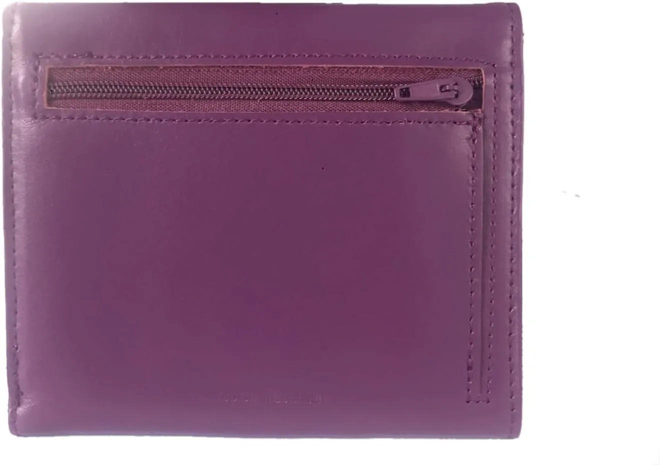 Big Skinny Women's Trixie Leather Tri-Fold Slim Wallet, Holds Up to 30 Cards