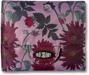 Big Skinny Women's Trixie Tri-Fold Slim Wallet, Holds Up to 30 Cards