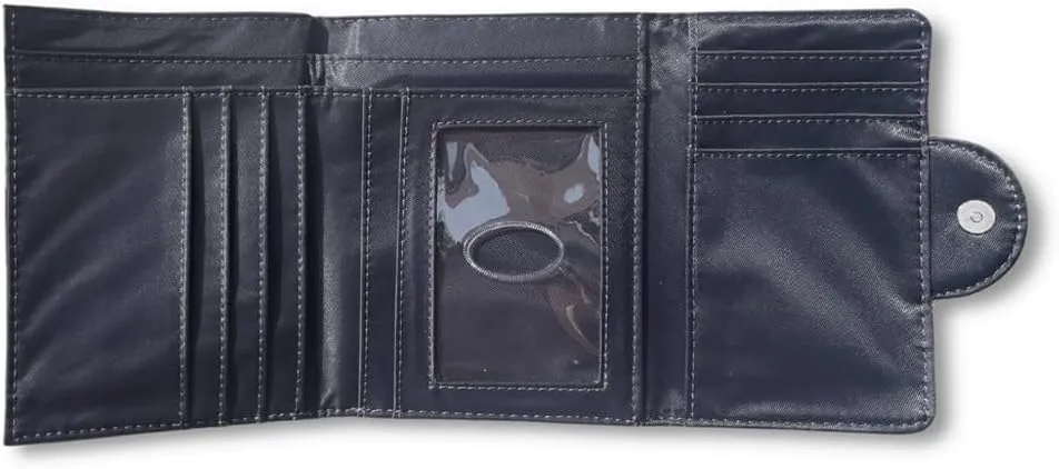 Big Skinny Women's Trixie Tri-Fold Slim Wallet, Holds Up to 30 Cards