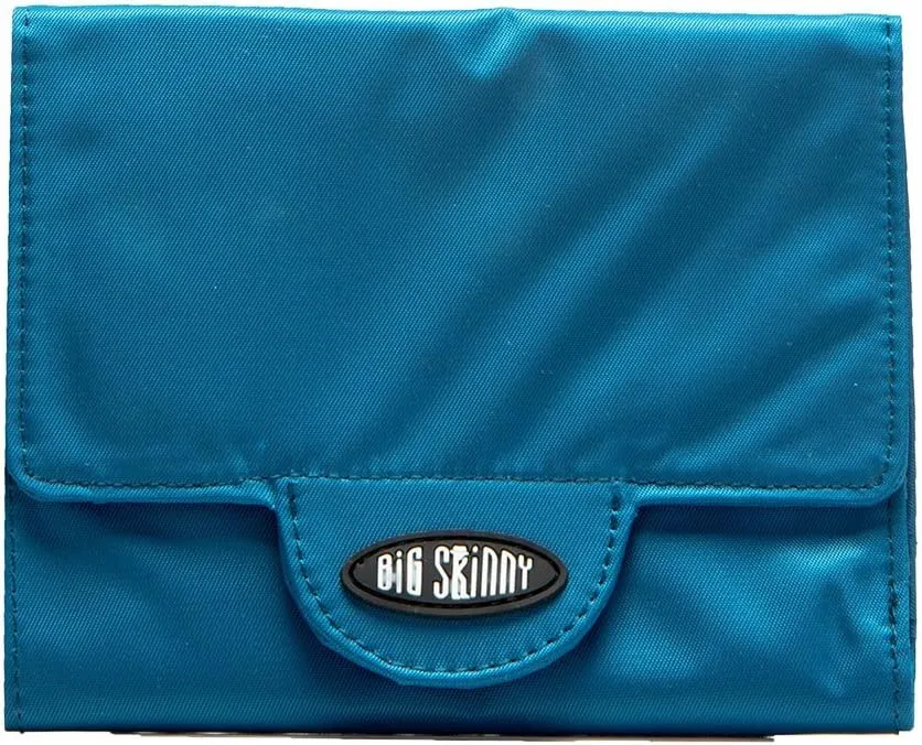 Big Skinny Women's Trixie Tri-Fold Slim Wallet, Holds Up to 30 Cards