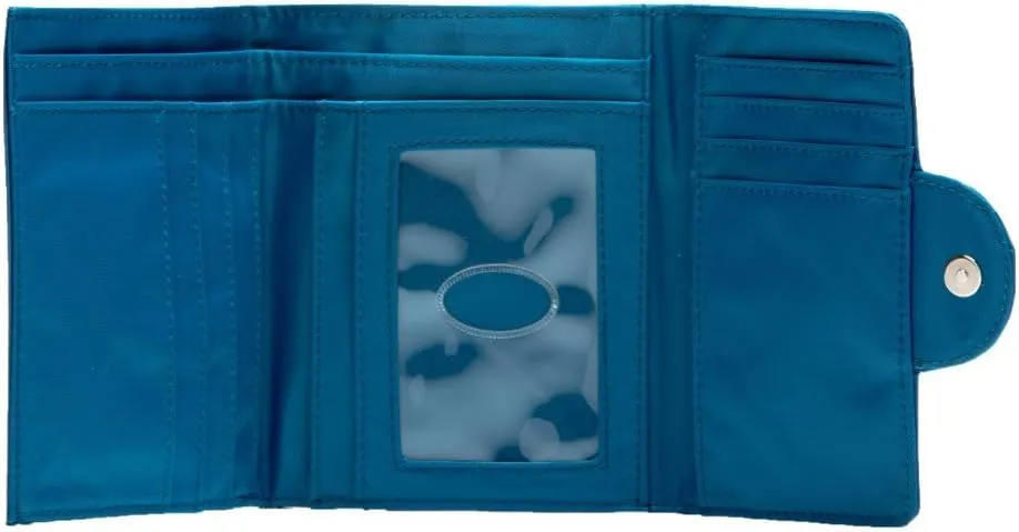 Big Skinny Women's Trixie Tri-Fold Slim Wallet, Holds Up to 30 Cards