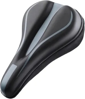 Bike Seat Cushion for Specialized Vita Comp Vita Elite Vita Sport, Memory Foam & Gel Padded Cover Bicycle Seat for Men Women Shock-Absorbing Comfort Bike Seat Pad,B