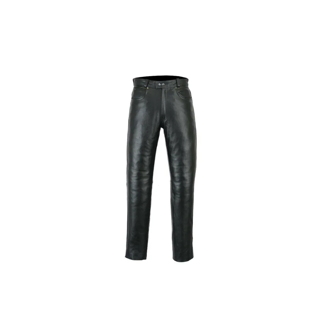 Biker Jeans  Leather Pants trousers