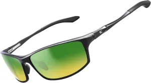 BIRCEN Night Vision Glasses for Driving, Anti Glare HD Al-Mg Frame Night Driving Glasses for Men and Women