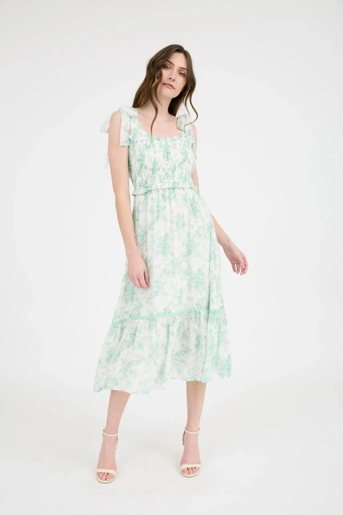 Blossom Breeze Midi Dress