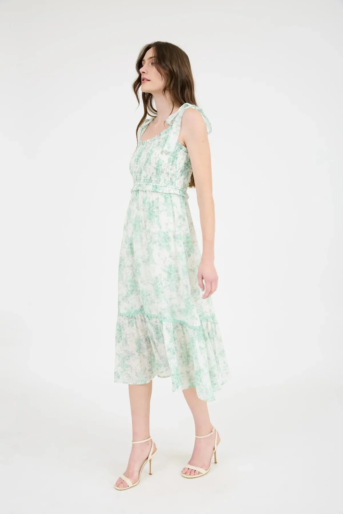 Blossom Breeze Midi Dress