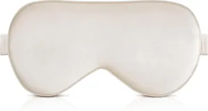 BOKOR Nature Silk Sleep Eye Mask - FSA/HSA Eligible Sleeping Mask, Dark Circles and Puffiness, Improve Sleep, Light Blocking Eye Cover, Ideal Birthday Gift with Gift Package - Champagne