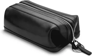 Bosca Men's Old Leather Collection - 10" Zipper Utilikit