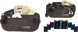 Boxiki Travel Hidden Money Belt and RFID Sleeves Set - Ultimate Security and Organization for Men & Women