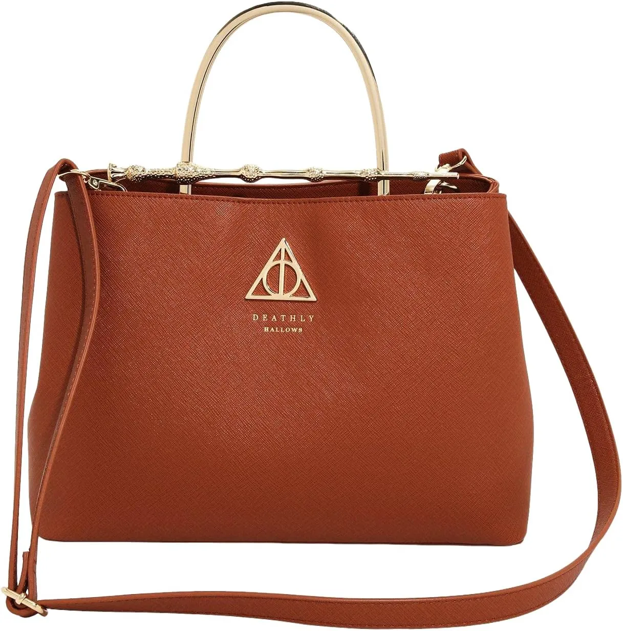 BoxLunch Loungefly Harry Potter Cognac Wand Handbag Exclusive