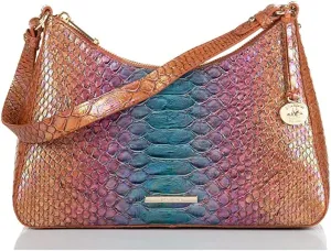 BRAHMIN Esme Women's Multi Color Leather Hobo Shoulder Handbag
