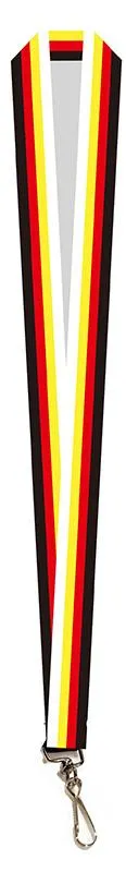 Breakaway Lanyard (4 Color Stripe)