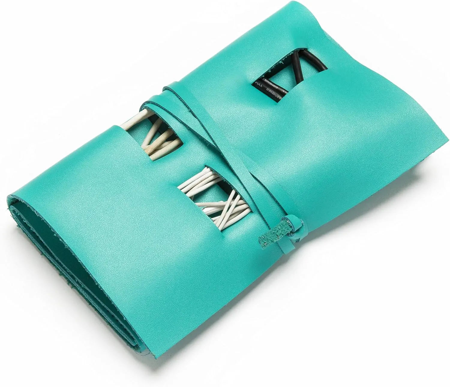 Brouk & Co. Travel Cord Roll - Turquoise