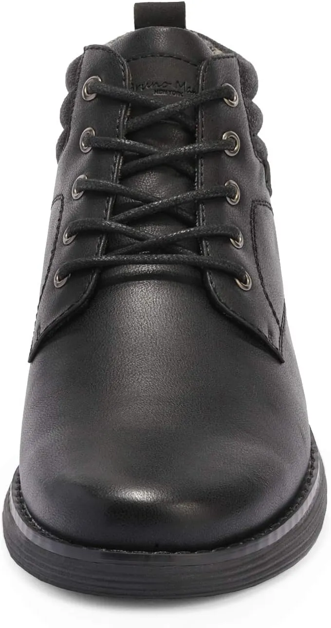 Bruno Marc Men's Mid Top Chukka Sneaker Lace Up Dress Boot