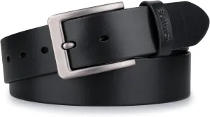 Buffway Leather Belt for Men - Durable Full Grain Men's Belt 1.5", Versatile for Daily Use, with Gift Box